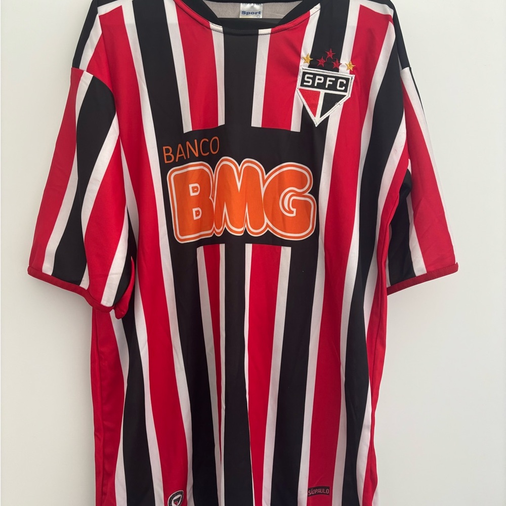 Sao Paolo FC Striped Soccer Jersey
